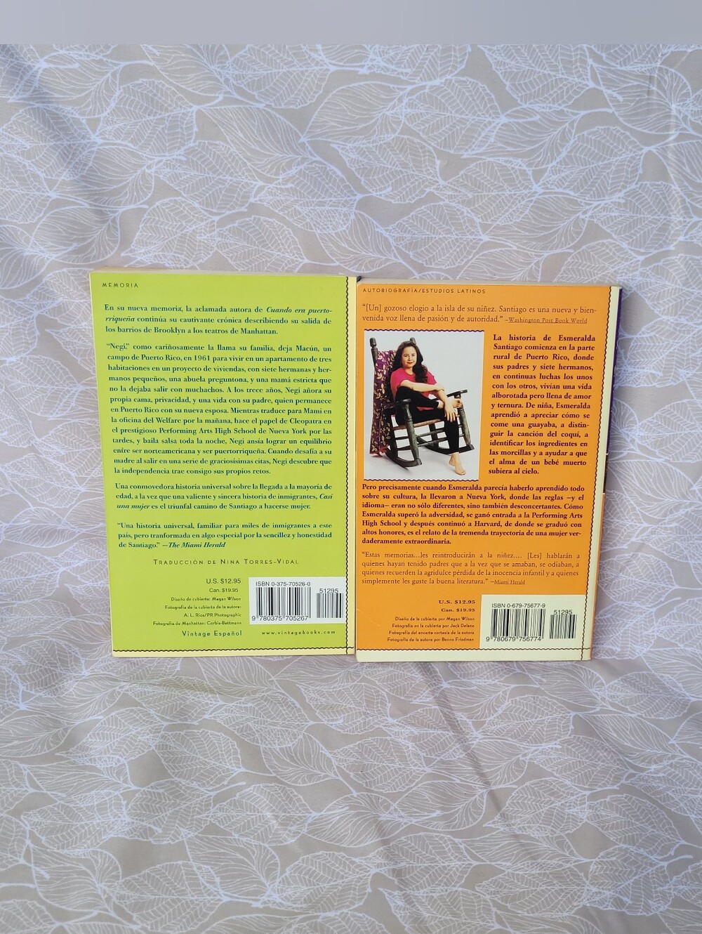 Esmeranda Santiago Cuando Era Puertoriquena & Casi Una Mujer spanish-Books- Lot - Picture 2 of 8